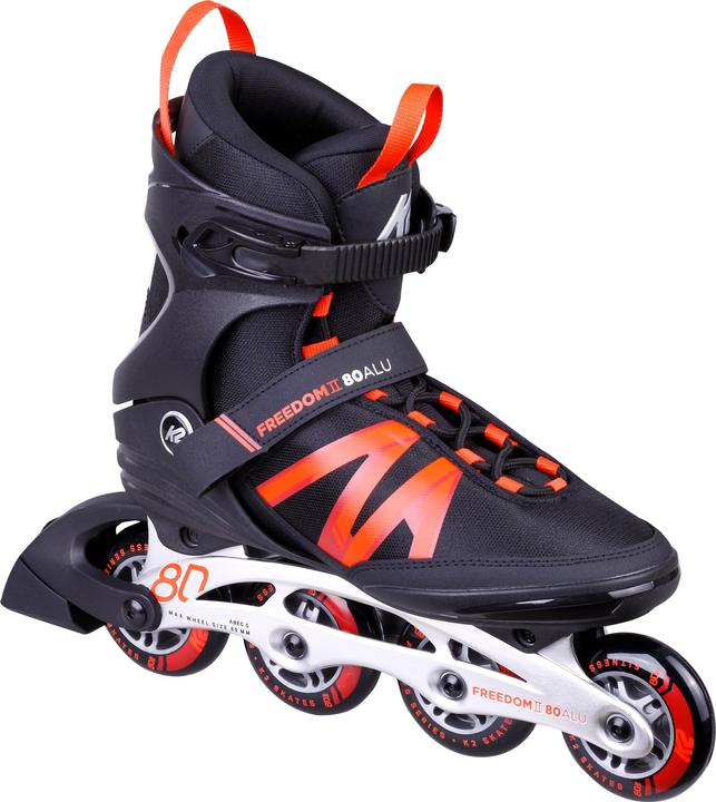 K2 Freedom II Alu Man Inlineskate (Grösse: 42.0 (US=9.0), design) (42)