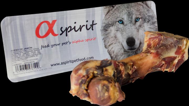 Produktbild Alpha Spirit Serrano Schinken Knochen ganz (Senior, Adult, Junior, 1 Stk., 275 g)