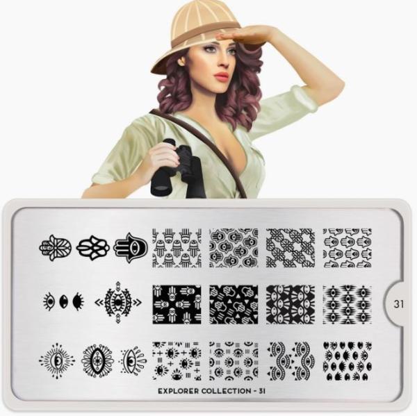 Produktbild MoYou London Nail Art Stamping Explorer Collection