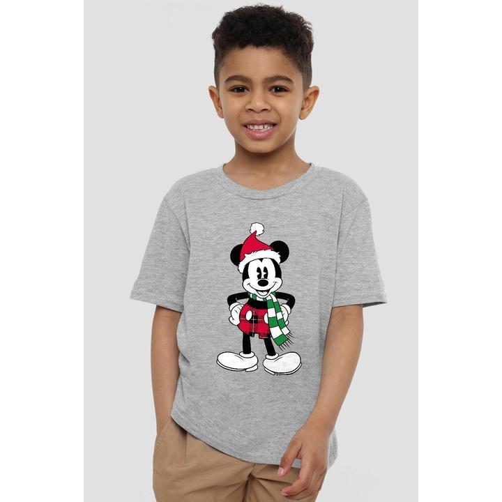 Immagine prodotto Disney Maglietta Natale Topolino Tartan Bambini (128)