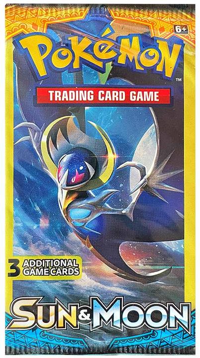 Image du produit Pokémon Sun & Moon Base Set 3-Pack Booster (Anglais, Pack de boosters)