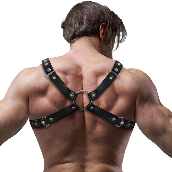 Immagine prodotto Fetish submissive Attitude - Arnés Bulldog Ecopiel Pecho Hombre Talla M/L (M/L)
