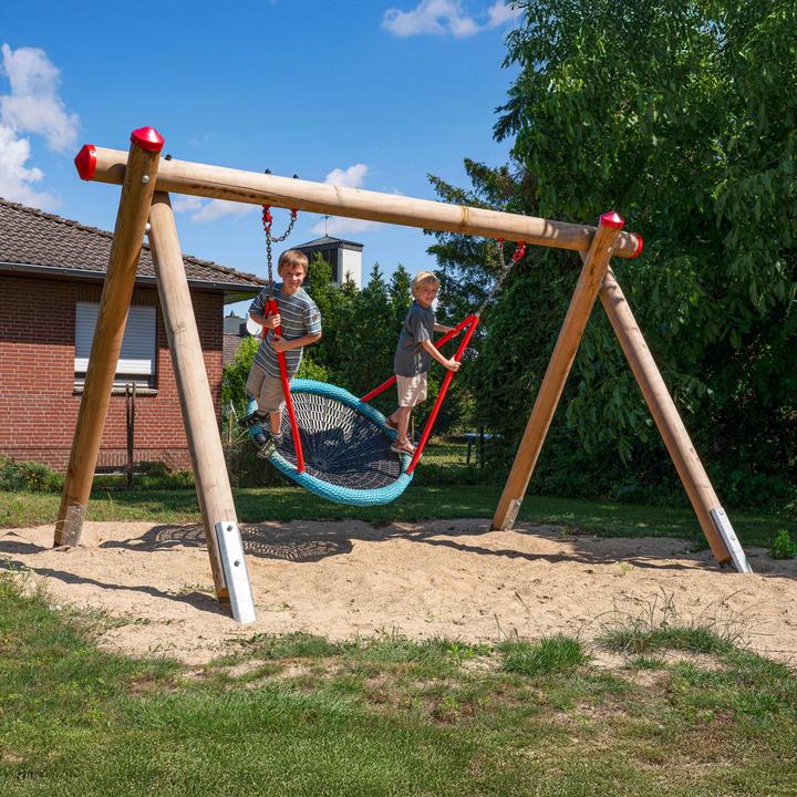 Image du produit Huck Seiltechnik Balançoire nid d'oiseau en sapin de Douglas