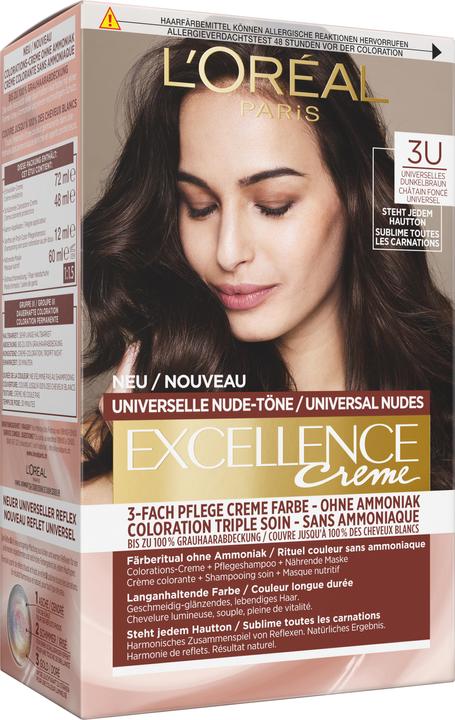Produktbild L'Oréal Paris Excellence Universal Nude (3U Dunkelbraun)
