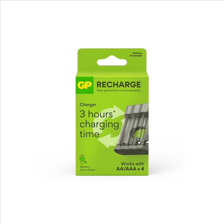 Actual product image GP Batteries GP Recharge Battery Charger, B441 (USB) (Chargers without battery)