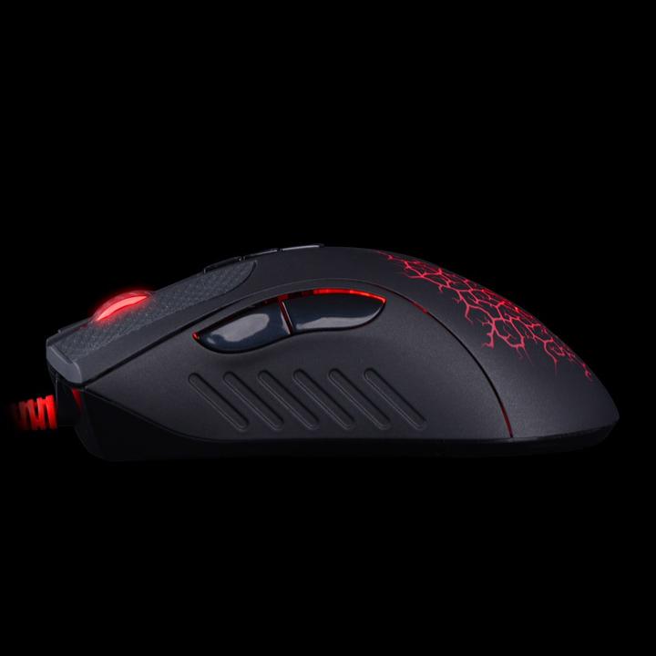 Image du produit A4Tech Bloody A90A Blazing, 6200DPI, optinė, 8kl., su laidu USB, juoda, do gry, V-Track, CORE3 (Filaire)