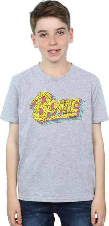 Immagine prodotto David Bowie Moonlight 90s Logo Maglietta Ragazzi (128)