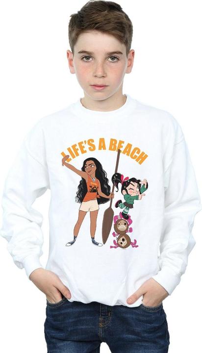 Image du produit Disney - Sweat WRECK IT RALPH MOANA AND VANELLOPE - Garçon (140, 146)