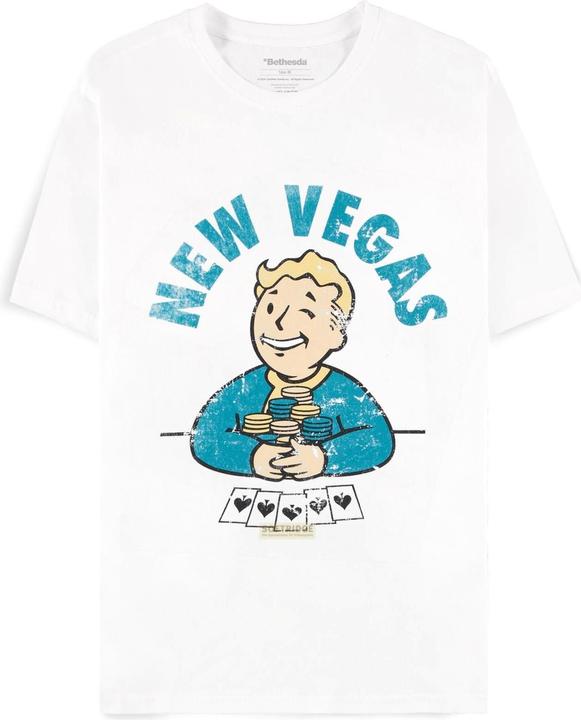 Actual product image Difuzed Fallout 4 - New Vegas Card Shark Men's Short Sleeved T-shirt - XL (XL)