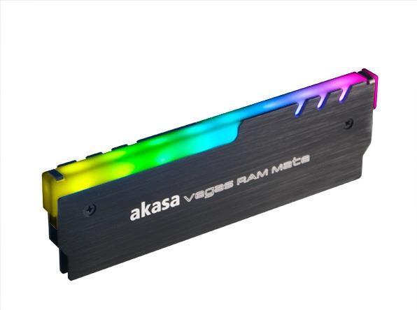 Actual product image Akasa Vegas RAM Mate Addressable RGB heatsink