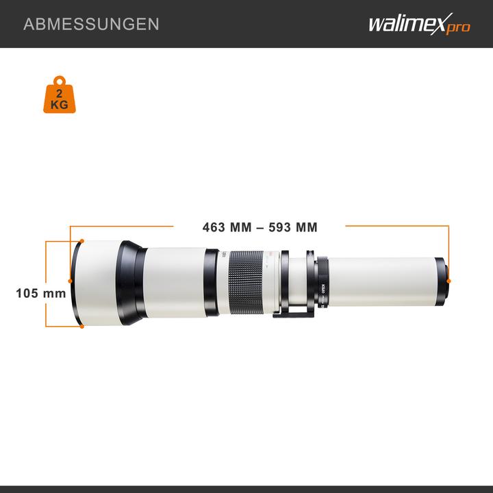 Produktbild Walimex 650-1300/8-16 DSLR Pentax K (Pentax K, Vollformat)