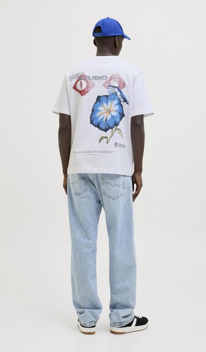 Produktbild Jack & Jones Rückenprint Rundhalsausschnitt T-shirt T-shirt (M)