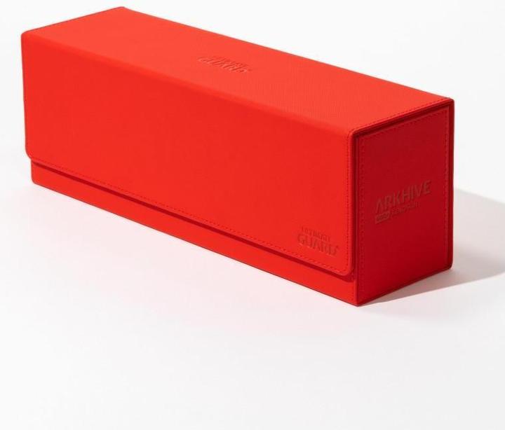 Image du produit Ultimate Guard Boîte à cartes XenoSkin Arkhive Monocolor 400+ rouge