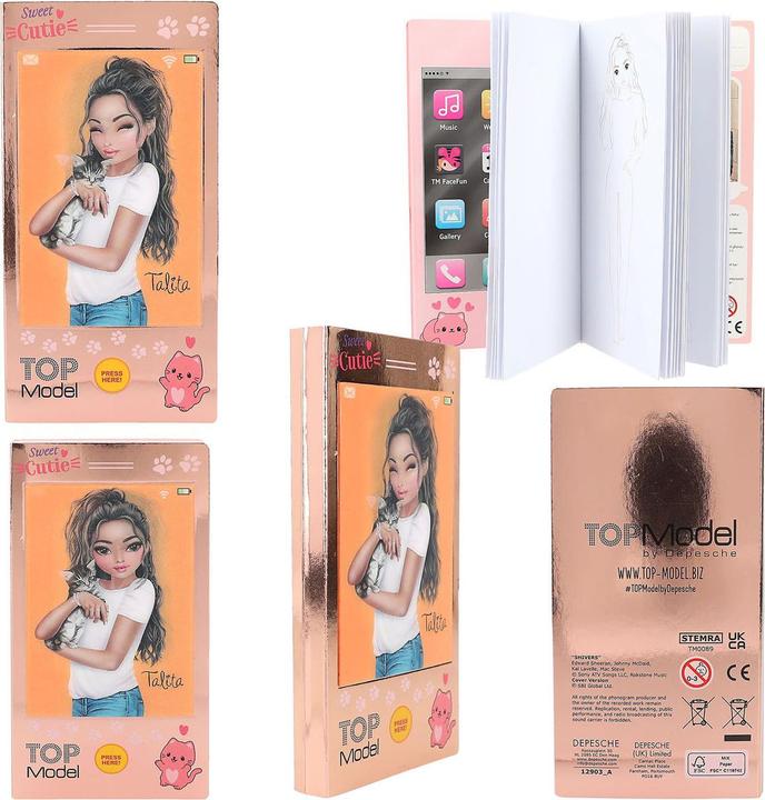 Produktbild Depesche TOPModel - Mini Malbuch mit Sound - 1 Stück