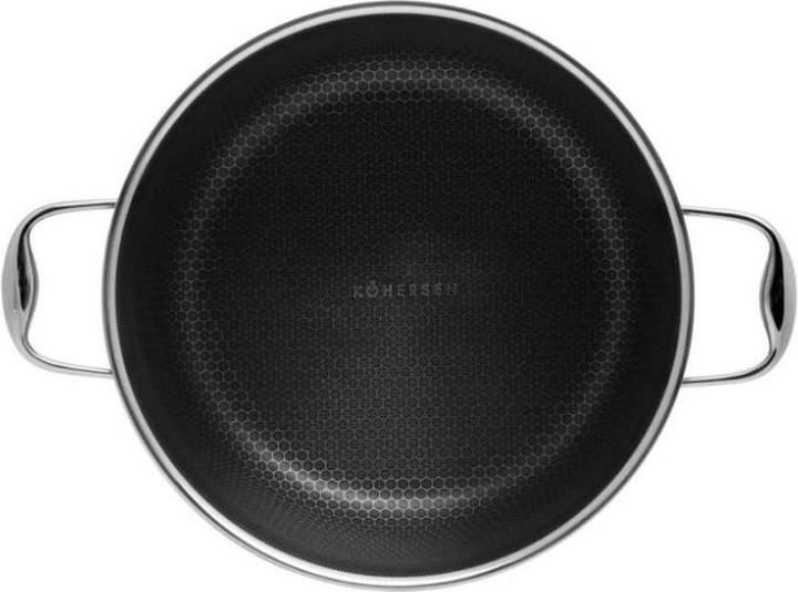 Produktbild Kohersen Garnek z powłoką DIAMOND Black Cube z funkcją gotowania na parze (28 cm  8 3l) (28 cm, Kochtopf, Aluminium, Edelstahl)