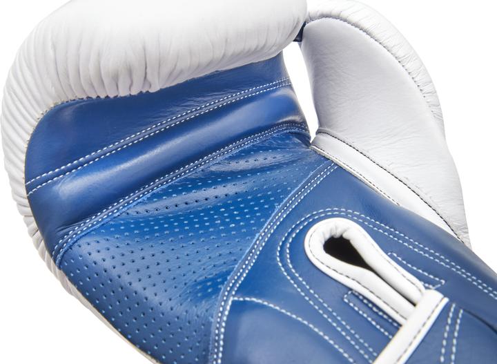 Actual product image Reebok Leather Boxing Gloves 10oz Blue (10 OZ)