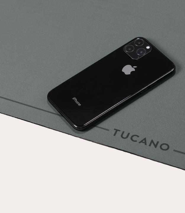 Image du produit Tucano DESK PAD Support pour bureau à domicile, néoprène, gris foncé