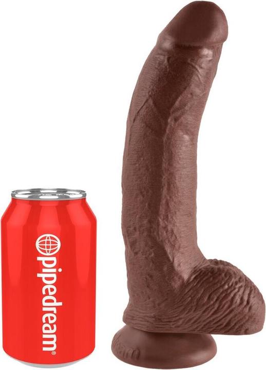 Actual product image Doc Johnson 9 Inch Cock - With Balls