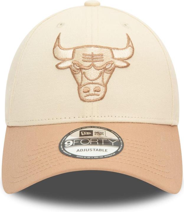 Image du produit New Era 9Forty Strap Cap - COLOUR BLOCK Chicago Bulls beige