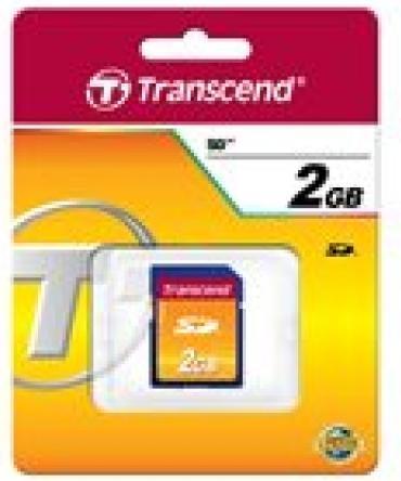 Actual product image Transcend SD Secure Digital Card (2 GB, SD)