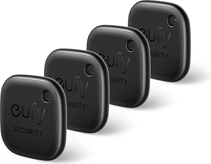 Produktbild eufy Security - SmartTrack Link (Black, 4-Pack) - Android not supported - Works with Apple Find My - Key (4 Ports)