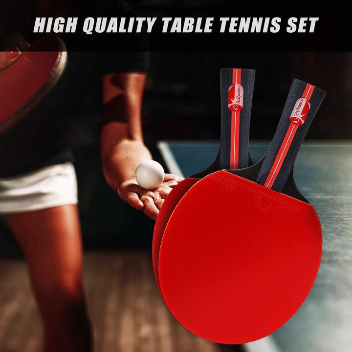 Produktbild Boliprince 6-teiliges Tischtennisschläger Set