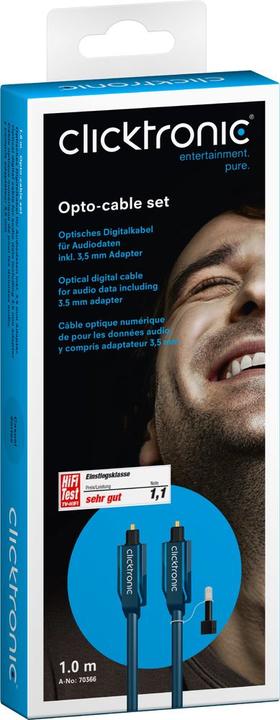 Immagine prodotto clicktronic Toslink – Toslink (0.50 m, Ottico)