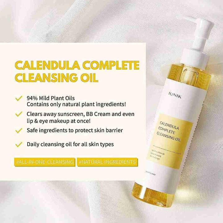 Produktbild iUNIK Calendula Complete Cleansing Oil (Öl, 200 ml)
