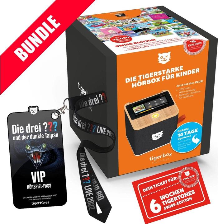 Image du produit Tigermedia Tigerbox Touch Plus Swiss Edition Schwarz (Suisse-allemand)
