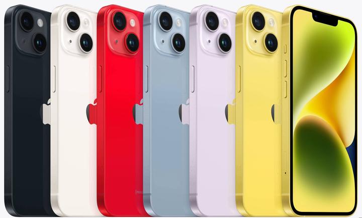 Produktbild Apple iPhone 14 (256 GB, Midnight, 6.10", SIM + eSIM, 12 Mpx, 5G)
