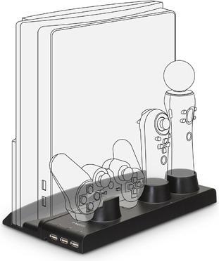Produktbild Bigben Charging-Stand (for Console, Dualshock, Move, Navcon), PS3 (PS3)