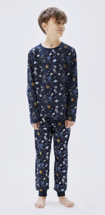 Actual product image Name it Organic cotton space print sleepwear set (146, 152)