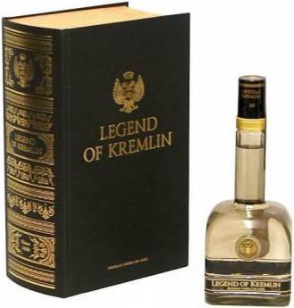 Produktbild Legend Of Kremlin Vodka mit Buch (1 x 70 cl)