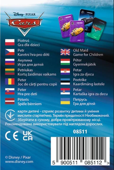 Nutritional values and ingredients Trefl TR Cardgame Cars