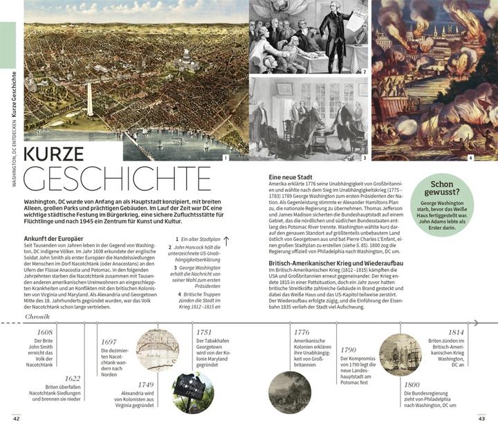 Produktbild DK Vis a Vis Washington (Deutsch, DK Verlag Reise, 2024)