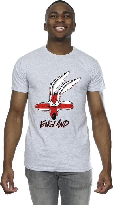 Image du produit Looney Tunes - T-shirt COYOTE ENGLAND FACE - Homme (L)