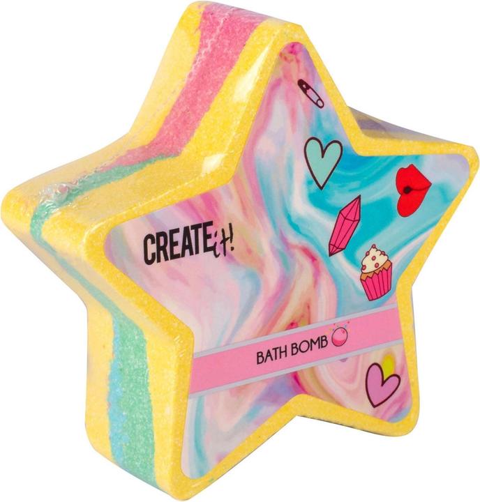 Actual product image Create It! Rainbow bath bomb