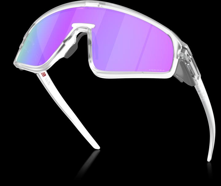 Image du produit Oakley Lunettes de sport Latch Panel (Matte Clear, Prisme violet)
