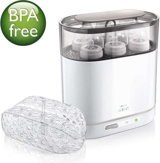 Image du produit Philips Avent Stérilisateur à vapeur 4 en 1