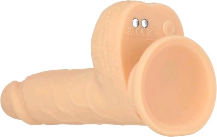 Produktbild Naked Addiction Thrusting Dong with Remote 16,5 cm Vanilla