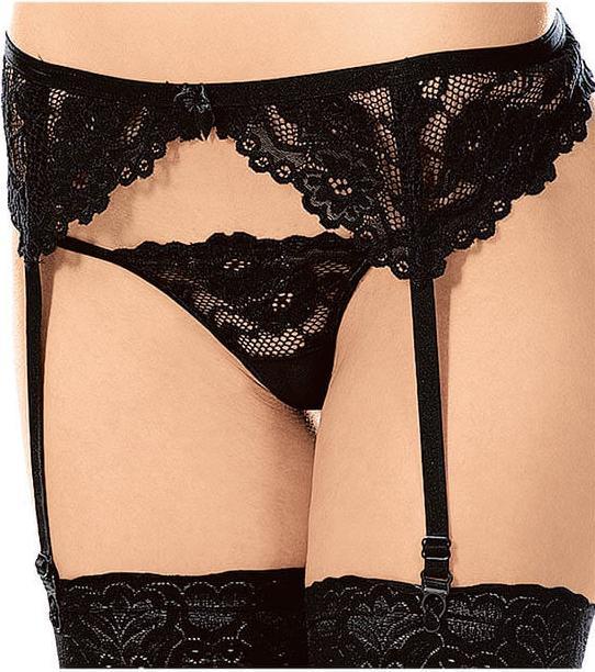 Productafbeelding Softline Jarretelgordel / String Set (S)