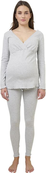 Actual product image Vertbaudet Umstands-Schlafanzug: Sleepshirt & Leggings (42)