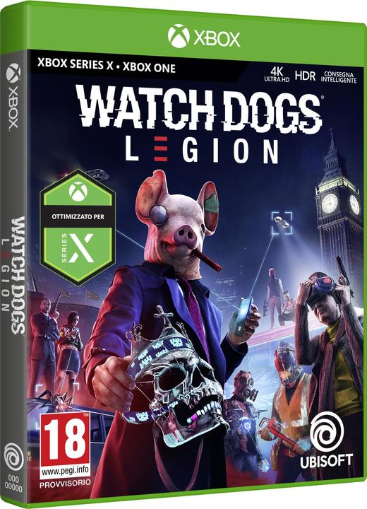 Actual product image Ubisoft Watch Dogs: Legion, Xbox One Standard Multilingual (Xbox One S, DE)