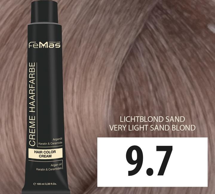 Produktbild FemMas 9.7) Haarfarbe Lıchtblond Sand 100ml