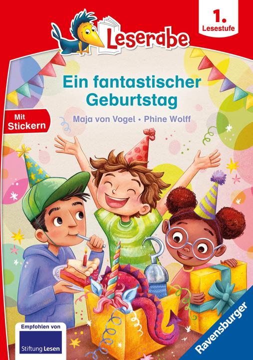 Actual product image Ravensburger Ein fantastischer Geburtstag - lesen lernen mit dem Leserabe - Erstlesebuch - Kinderbuch ab 6 (German, Maya of Bird, Phine Wolff, 2024)