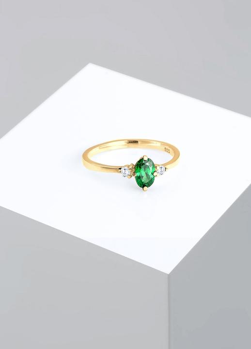 Image du produit Elli verziert mit Zirkona Kristallen (58, Argent 925)