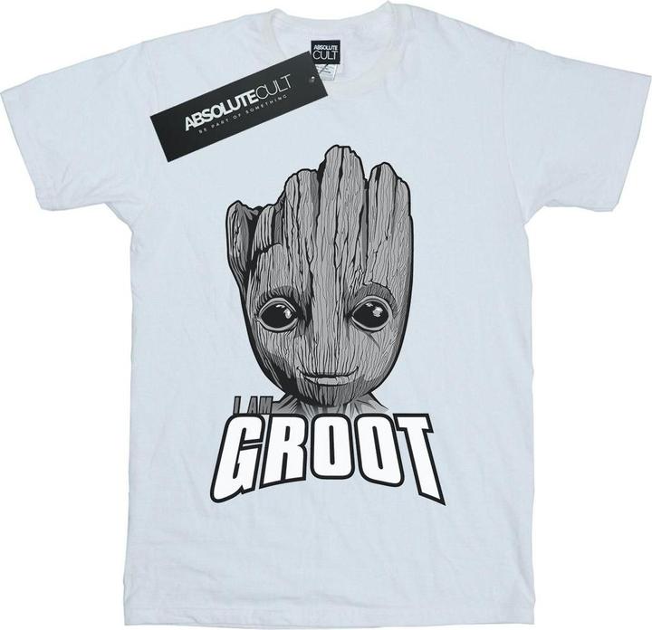 Produktbild Guardians Of The Galaxy Groot Face TShirt (XL)