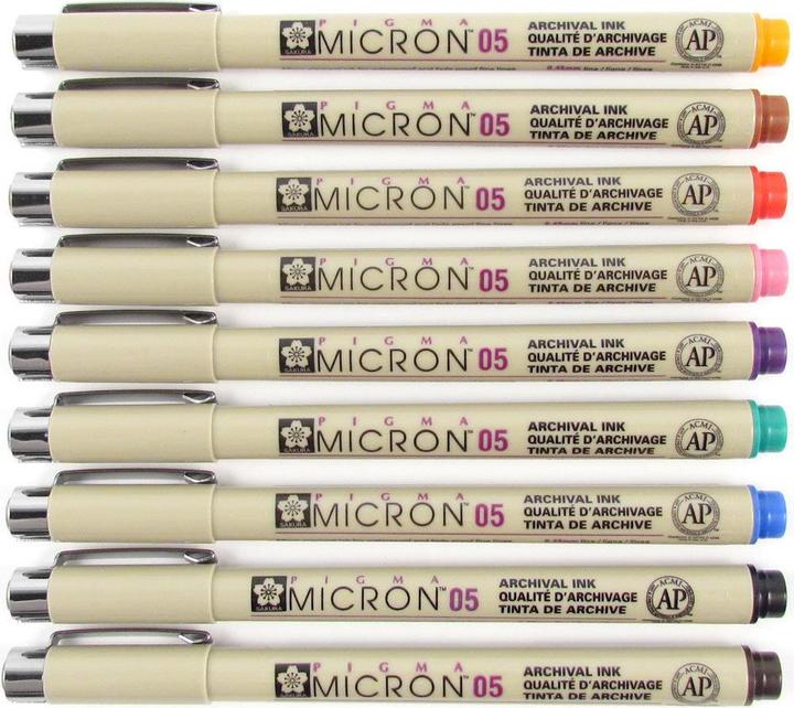 Produktbild Sakura Pigma Micron (Multicolor, 9 x)
