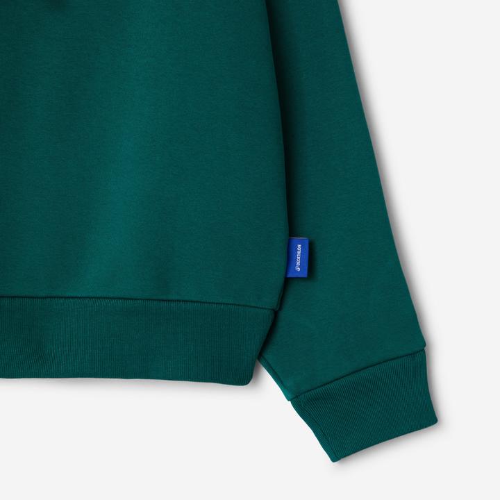 Image du produit Decathlon Sweat à capuche femme, Elementals, vert (XXL)