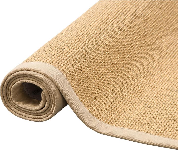 Actual product image Pergamon Sisal carpet Natura Classic with border (120 x 170 cm)